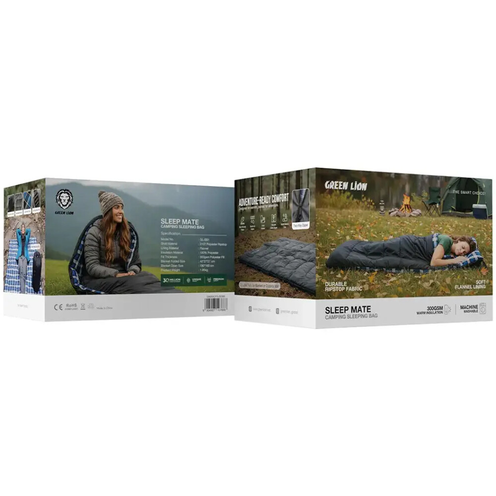 Green Lion Sleep Mate Outdoor Campi - 2