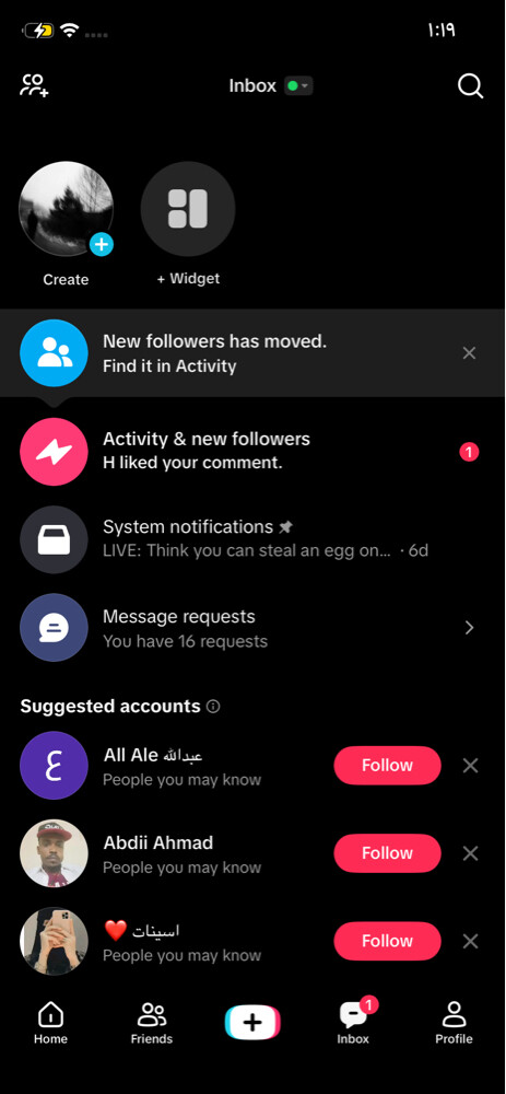account tik tok - 2