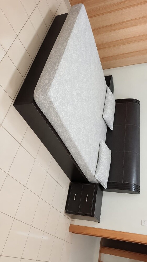 Double Bed with side tables - 1
