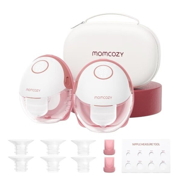 Momcozy M6 Wearable Breast Pump - - 1