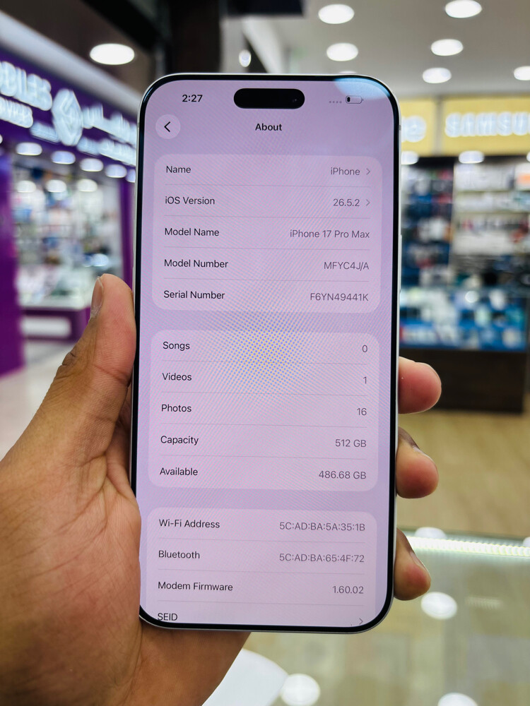 IPHONE 17 PRO MAX 512Gb  - 7