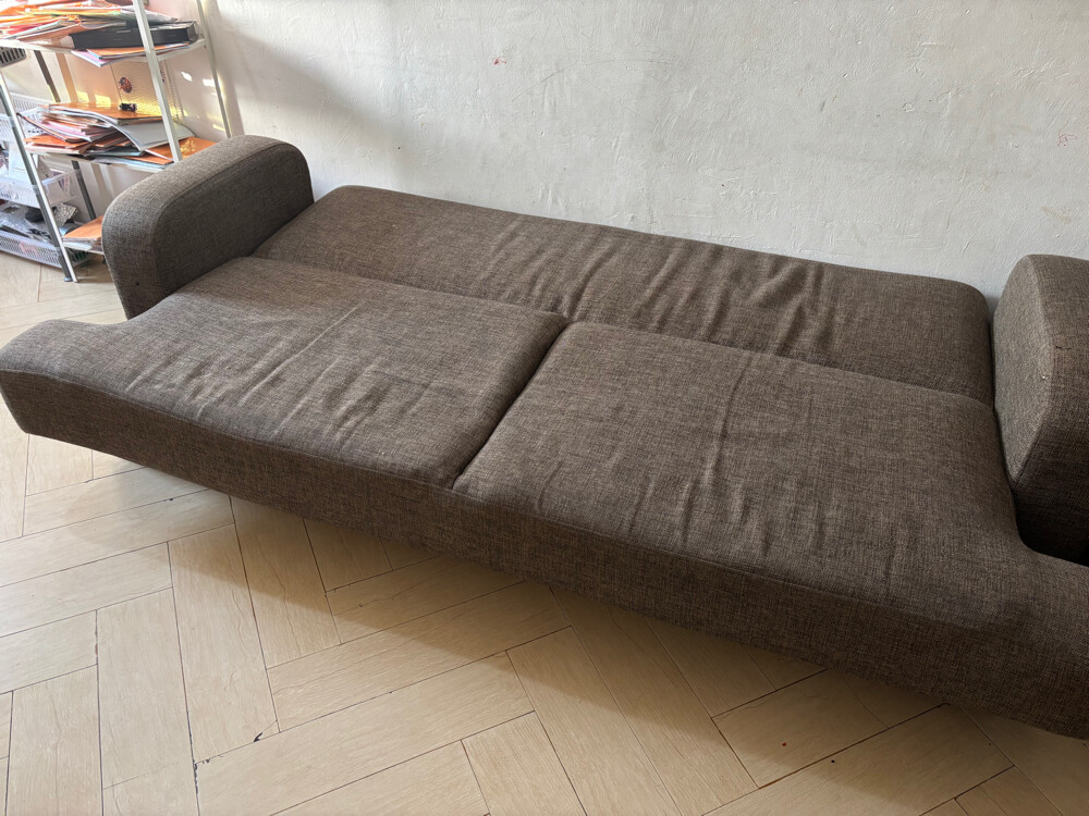sofa cum bed with 2 side sofas  - 5
