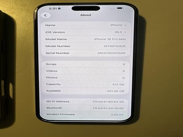 iPhone 16 Pro Max 512GB |Negotiable - 6