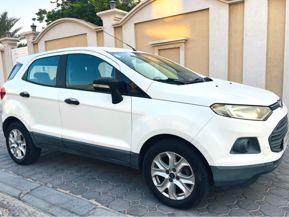 Ford EcoSport 2016 . White- 190,000 KM - Family Used Well- maintained Family used SUV In super fresh condition.Engine, Gear , AC , Chassis- 100% Perfect Clean inside and outside.No Work needed- Buy and Drive. - 1