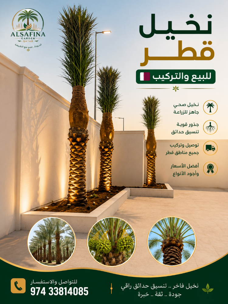 Washingtonia and date palm tree - 10