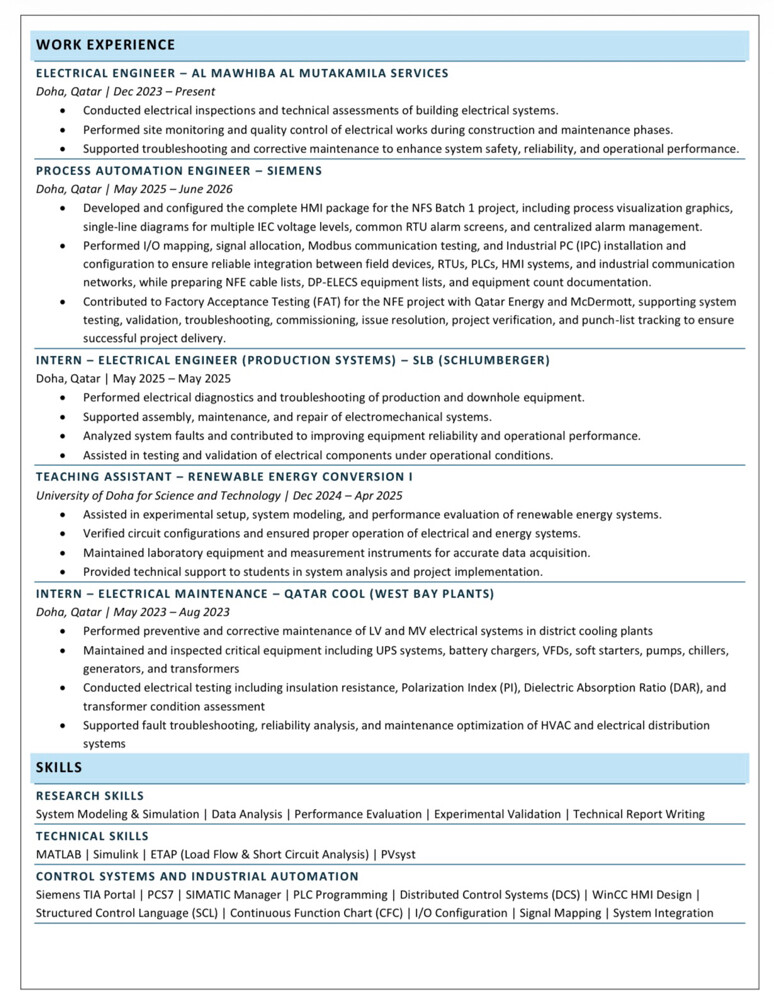 Electrical Engineer - 2