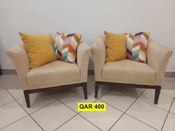 Single Seat Sofa Set - 2