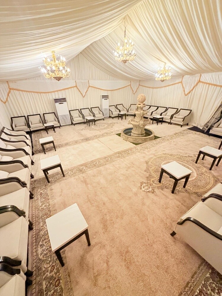 طاولات و كراسي مغربيه خيم - 11