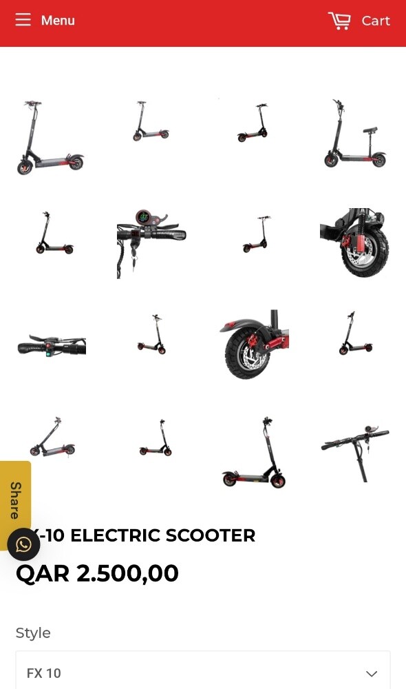 FX-10 Electric Scooter - 4