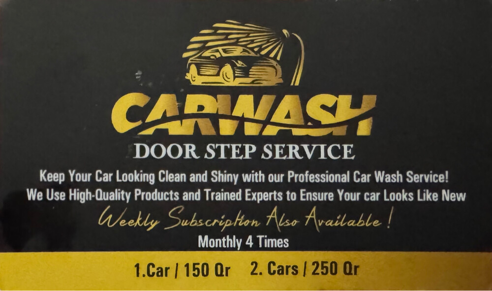 car cleaning weekly once  - 1