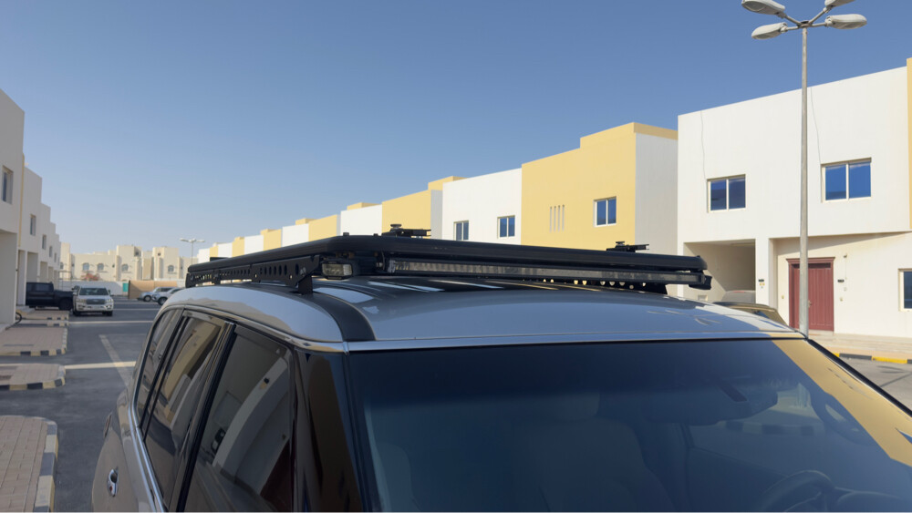 Roof Rack + 5 LED Lights – Nissan P - 4