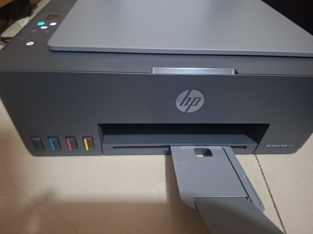 Hp smart tank 581 with ink full + b - 2