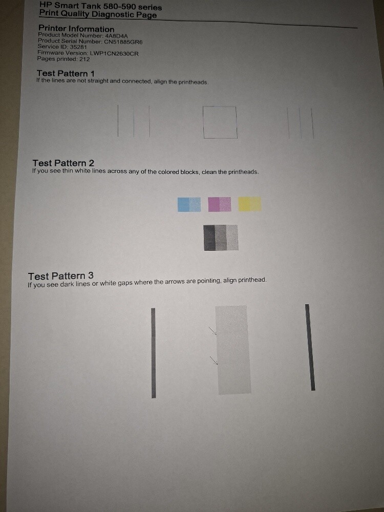 Hp smart tank 581 with ink full + b - 15