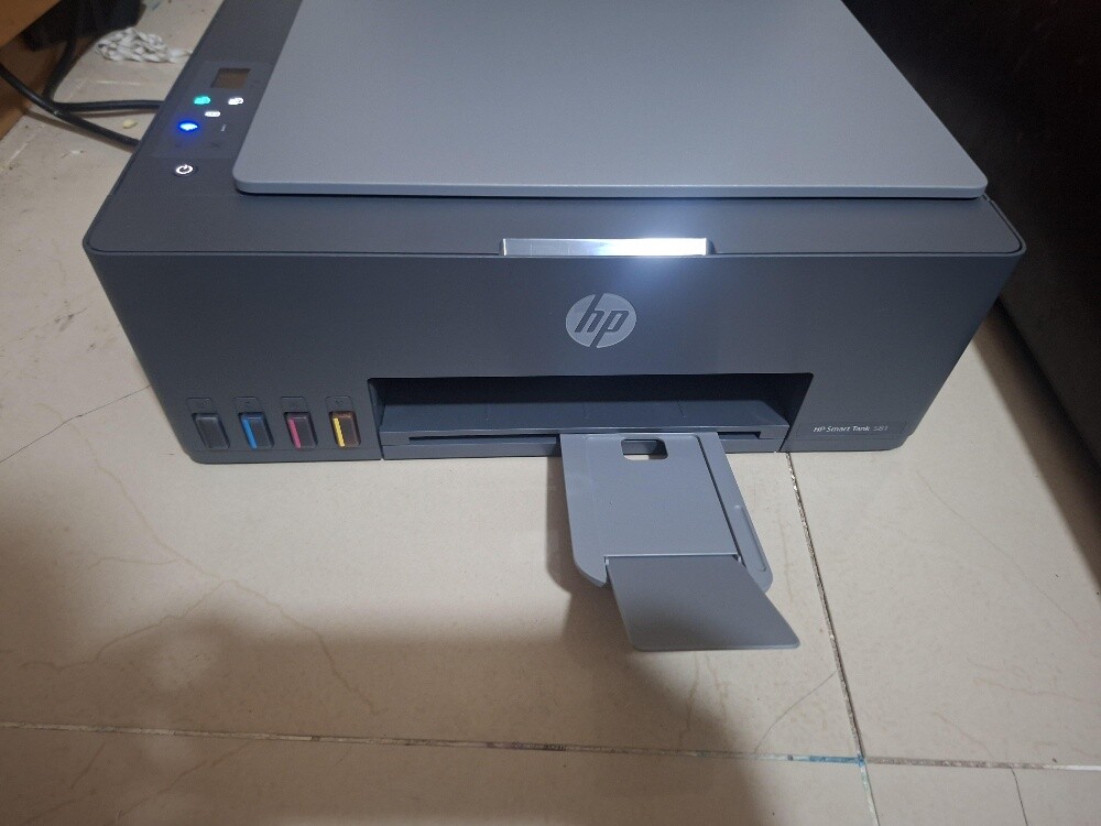 Hp smart tank 581 with ink full + b - 6