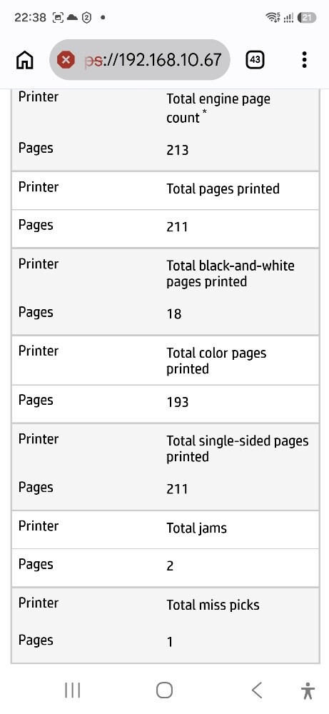 Hp smart tank 581 with ink full + b - 17