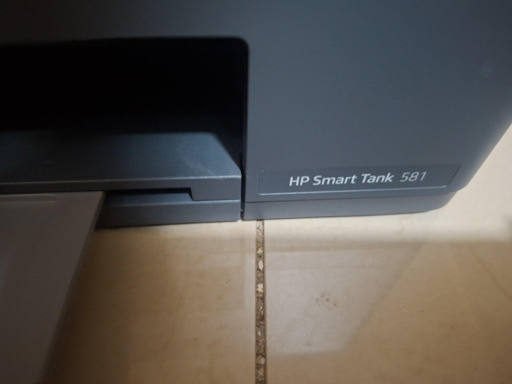 Hp smart tank 581 with ink full + b - 4