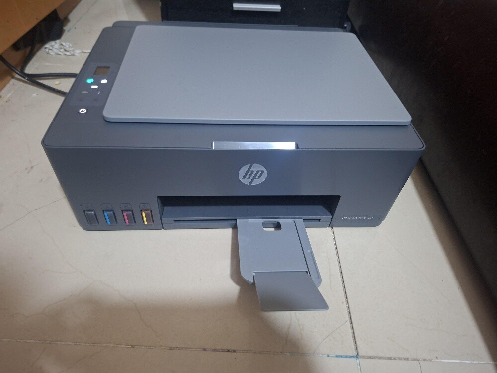 Hp smart tank 581 with ink full + b - 5