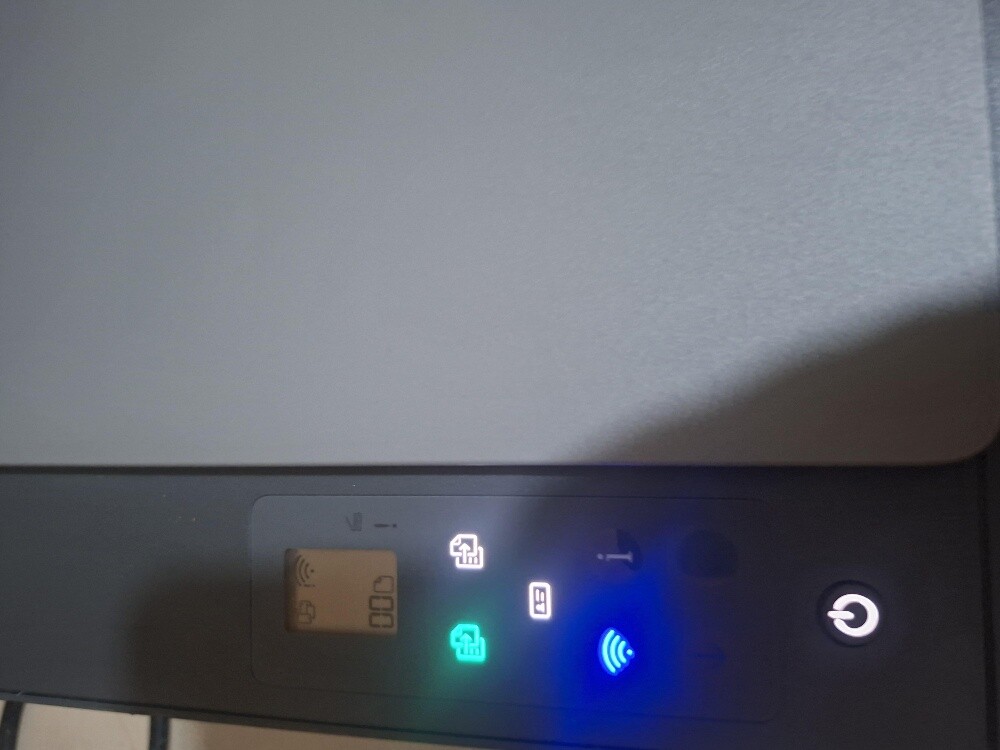 Hp smart tank 581 with ink full + b - 8
