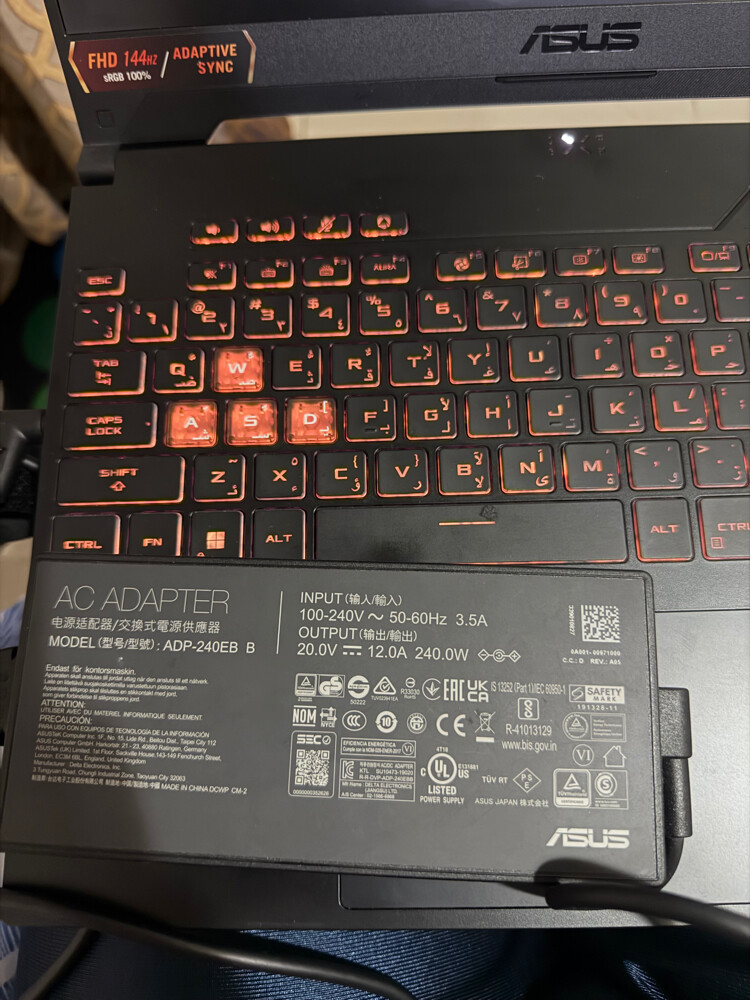 Asus tuff gaming A15  - 2