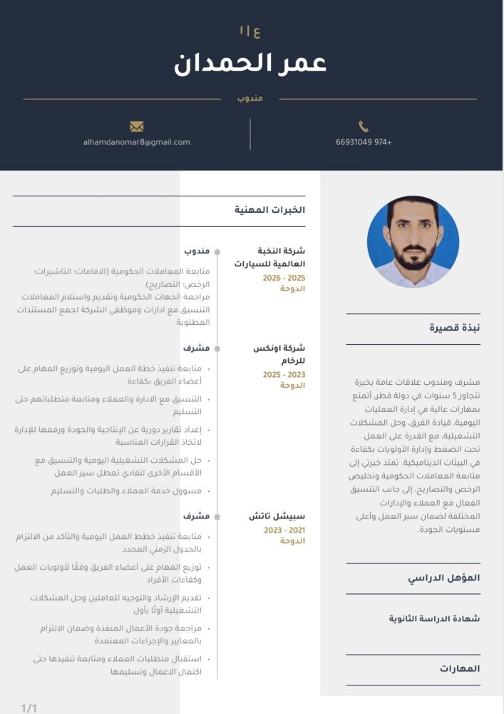 عمر الحمدان - 1
