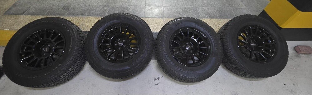 4 x lenso rims w tire for jetour t2 - 3