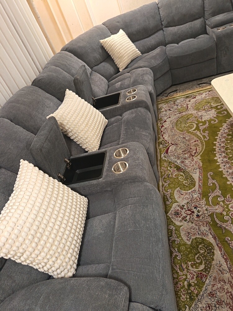 for sell racliner sofa like new - 8