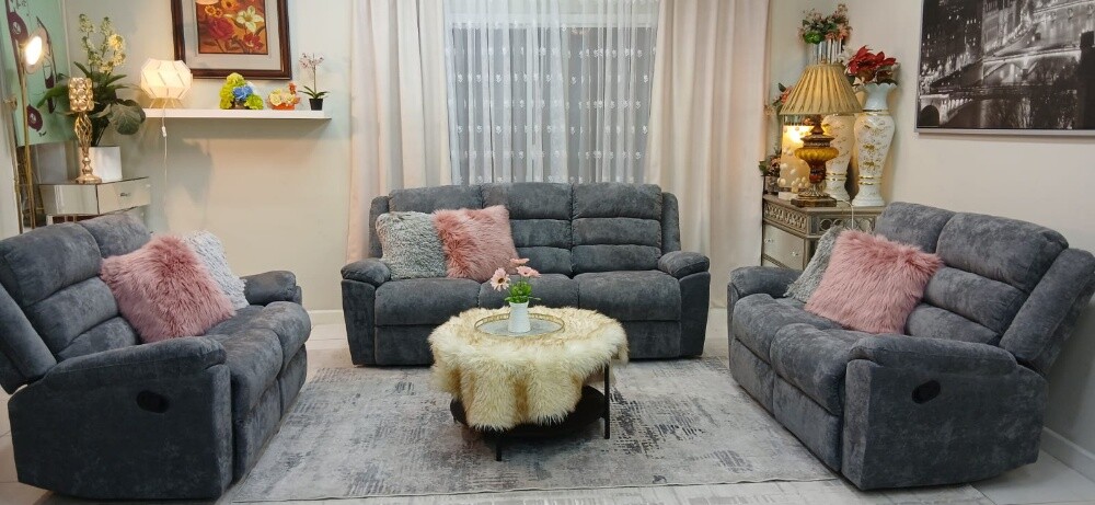 recliner Sofa set - 4