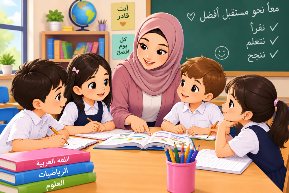 مدرسة متخصصة في المواد الادبية - 1