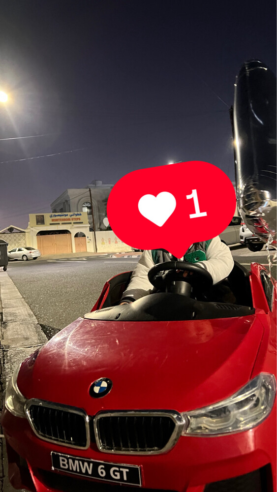 KIDS ELECTRIC CAR RED BMW 6 GT - 3