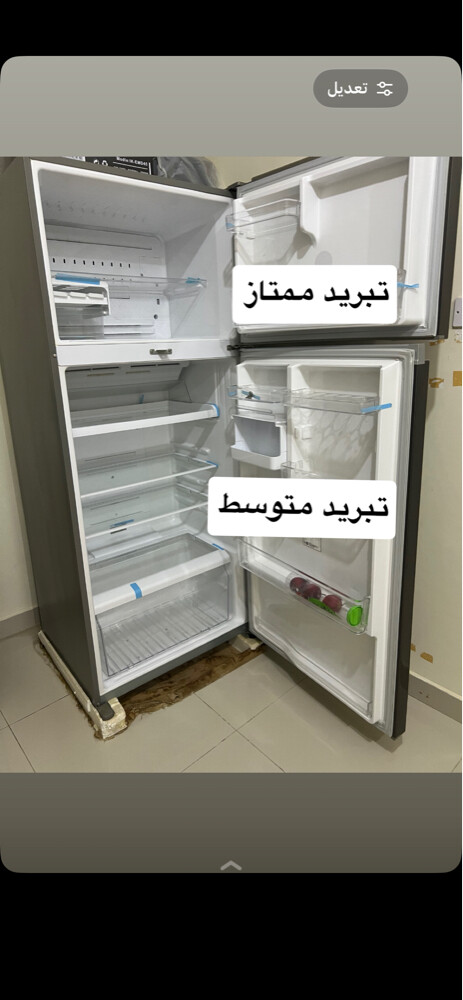 ثلاجة توشيبا كبيرة  - 2