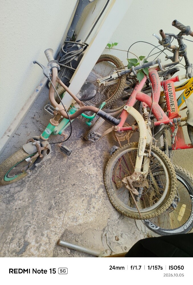 bicyles, scooter - 1