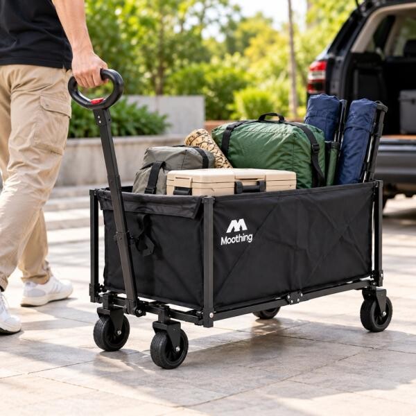 Moothing Small Foldable Wagon Cart - 2