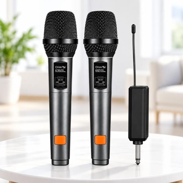 X230 Dual UHF Wireless Microphone - 1