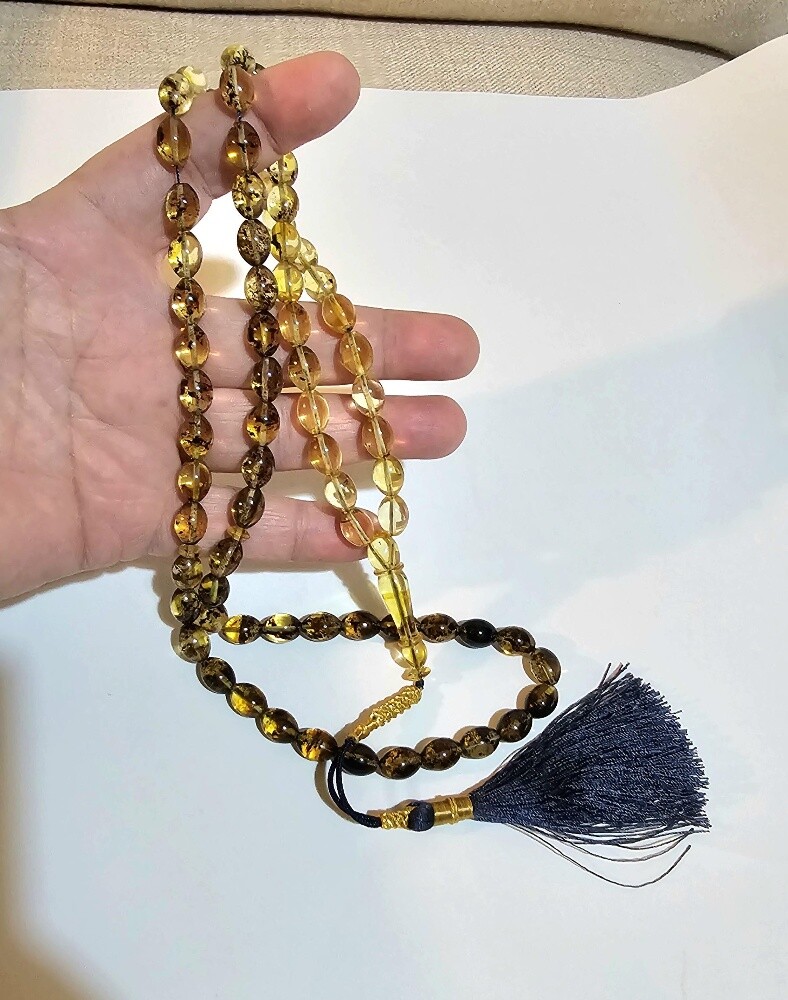 مسباح كهرمان 35 جرام مدرج - 7