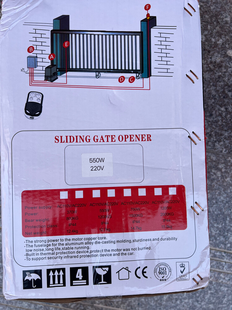 SLIDING GATE OPENERS With all acces - 2