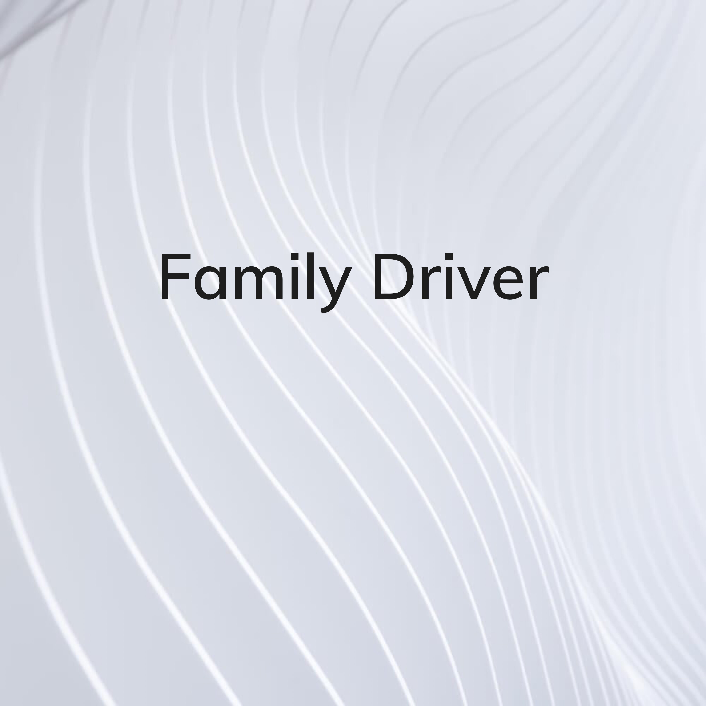 Family Driver - 1