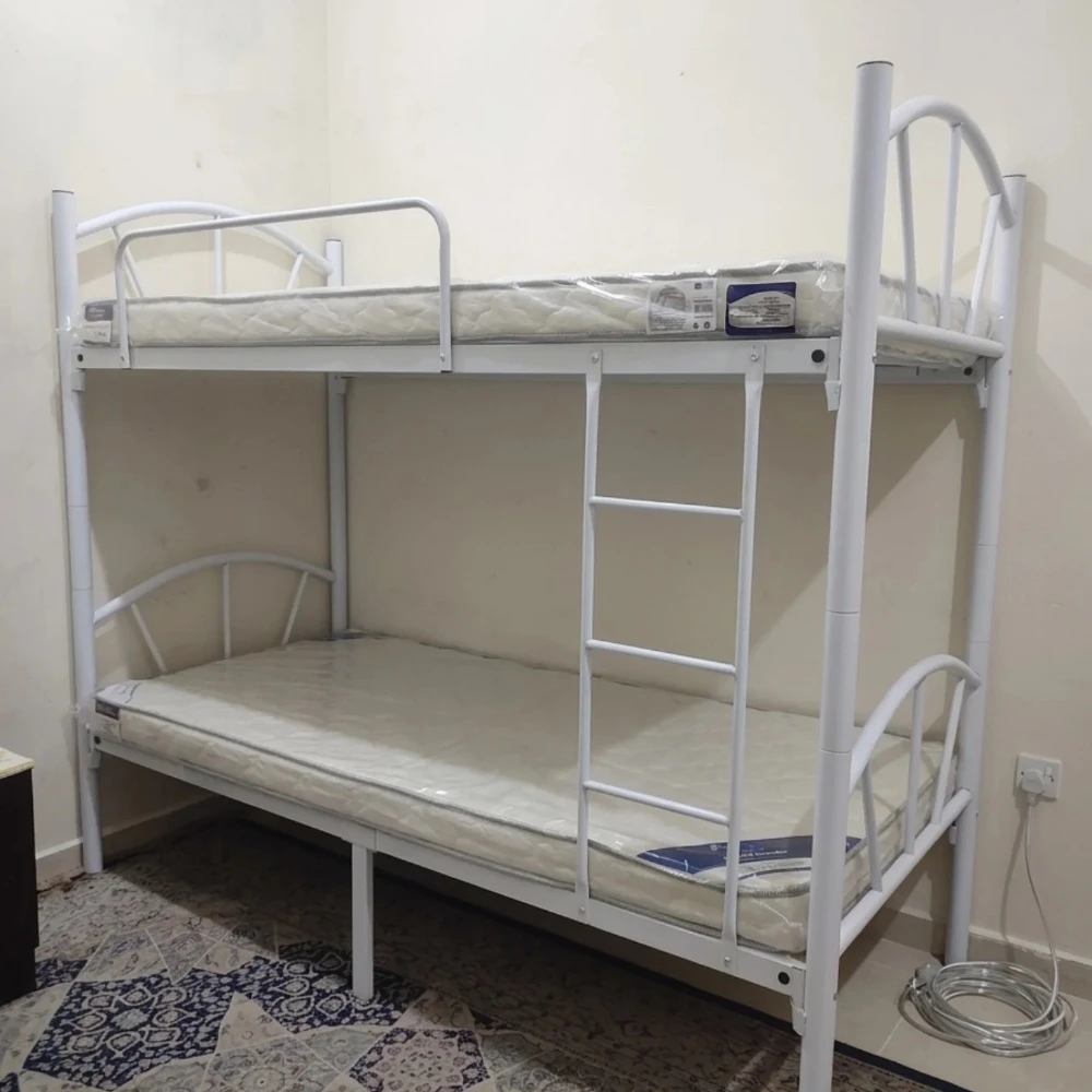 Metal Bunk Bed & mattress available - 13