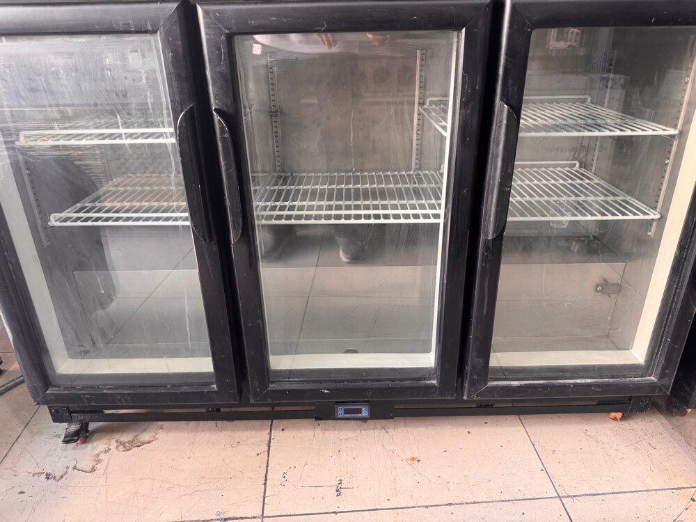 3 Glass Door Undercounter Refrigera - 2