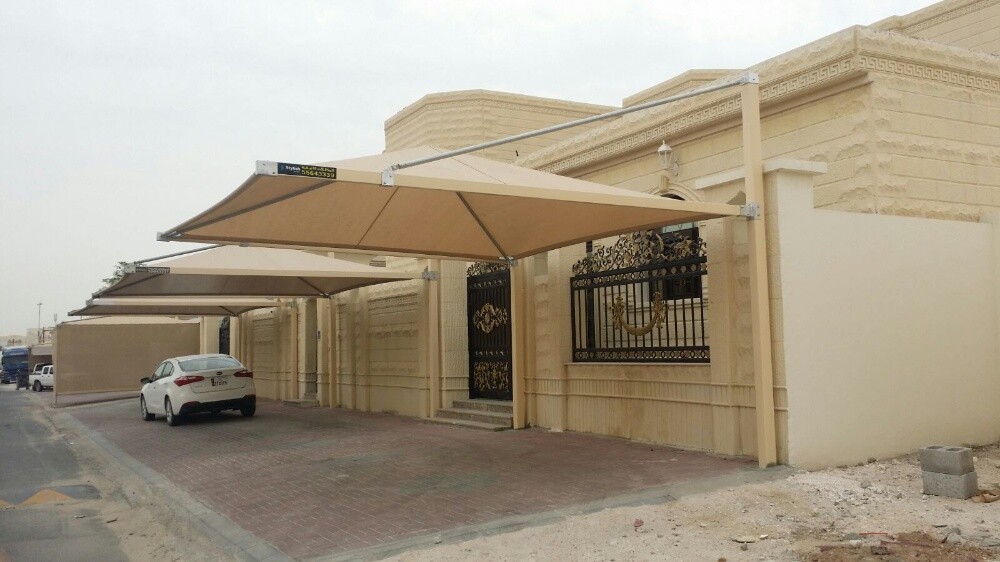 Fabric Clothes Car Parking Shade, F - 3