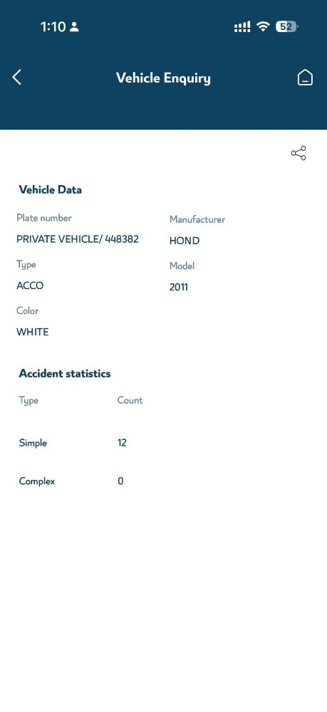 Honda Accord 2011 Lady driven - 8