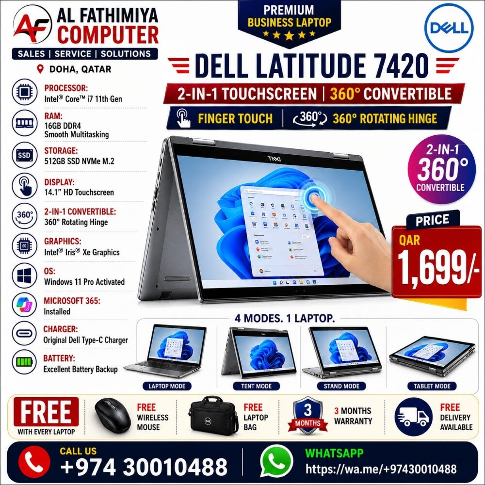 Dell Latitude 7420 – Core i7 11th - 1