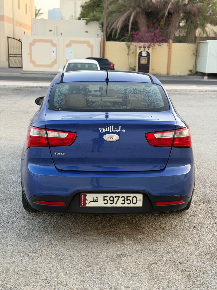 Kia Rio 2014 Blue - 6