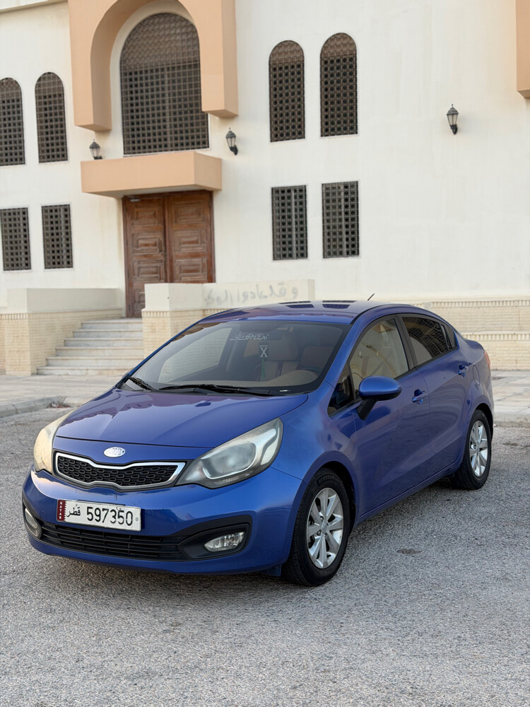 Kia Rio 2014 Blue - 3