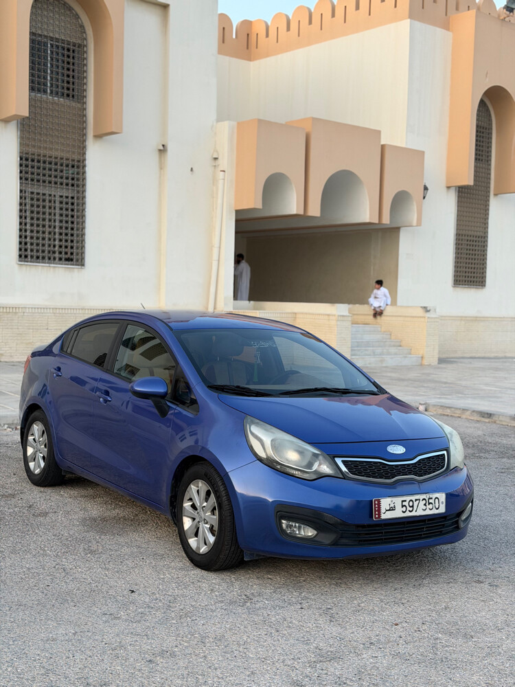 Kia Rio 2014 Blue - 1