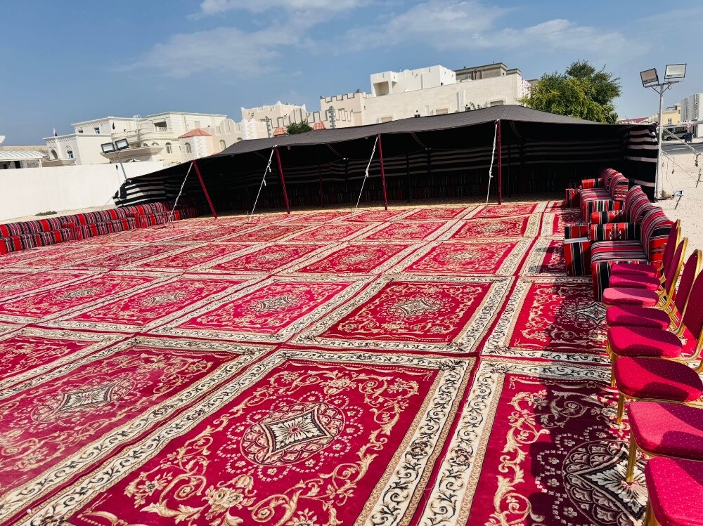 تركيب  خيم عزاء - 4