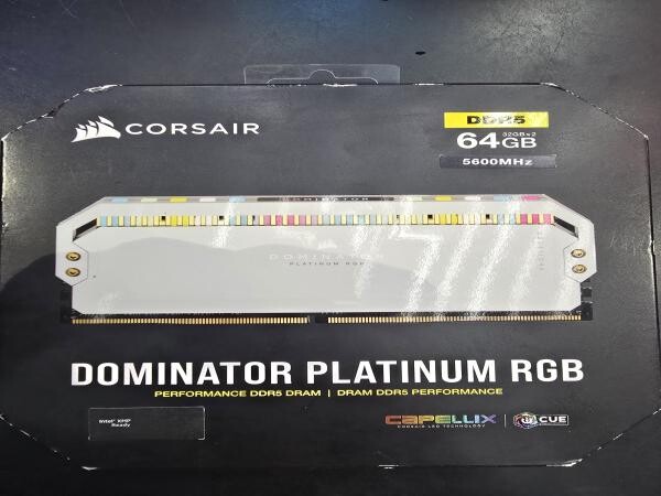 Corsair dominator 64gb(32x2) 5600 - 4