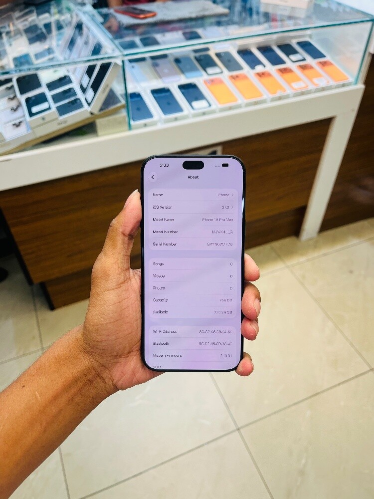 18 Pro Max 256gb - 3
