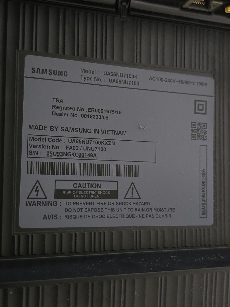 samsung television - 1