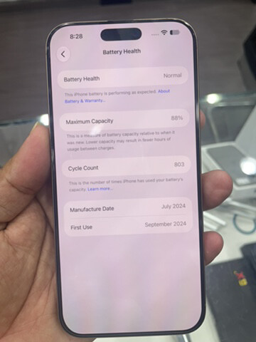 IPhone 16promax 256Gb desert color - 4