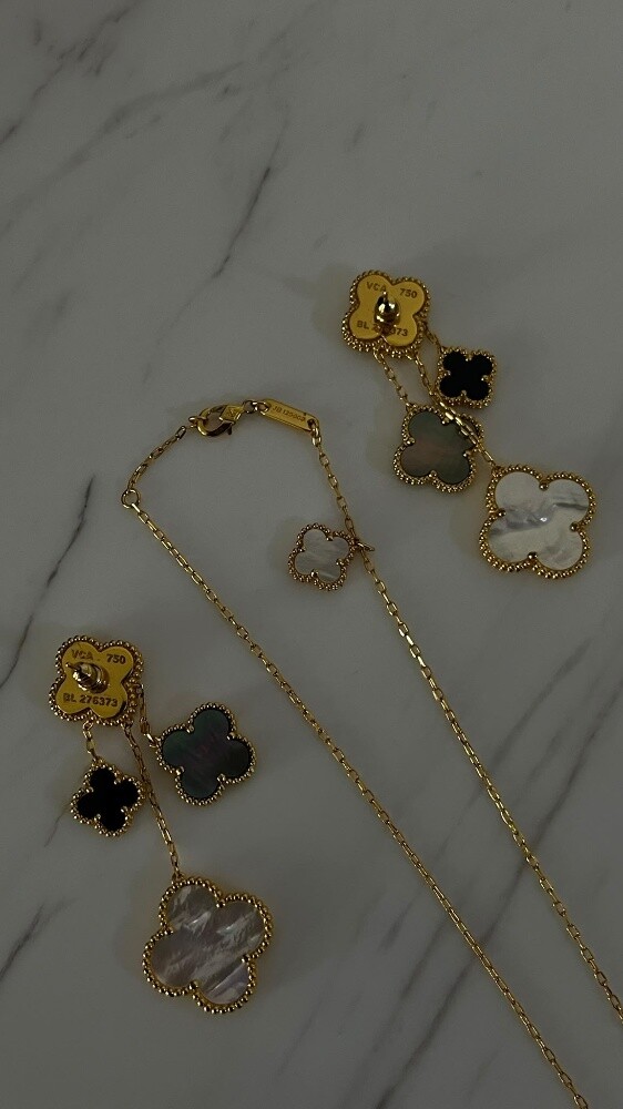 VanCleef (necklace and ear ring) - 2